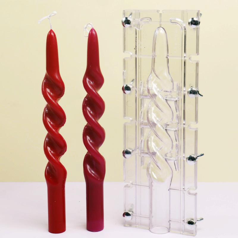 Candle Supplies Kit - Moule à bougie en acrylique, colonne