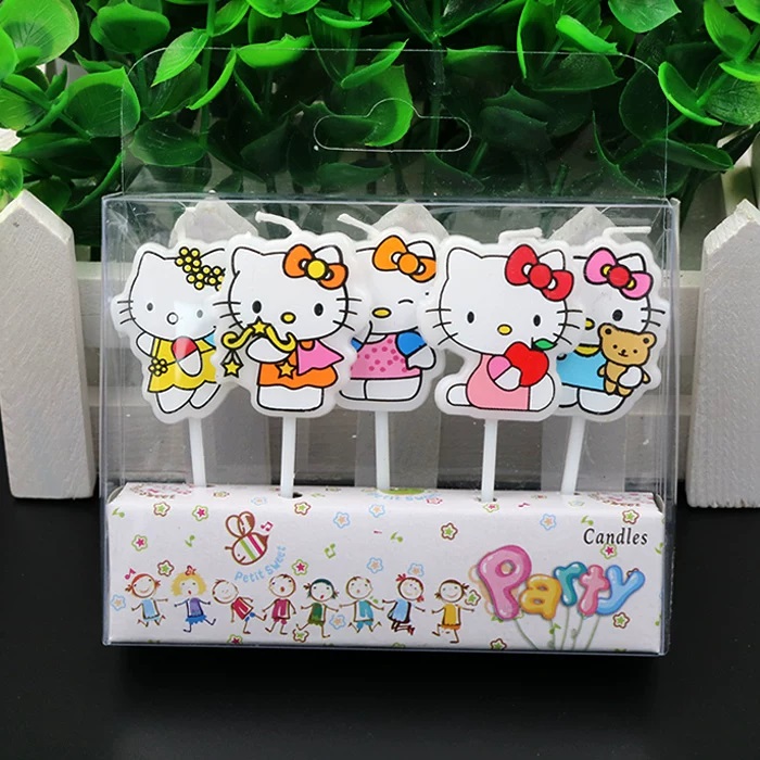 Candle Supplies Kit - Lot de 5 bougies DIY Kawaii