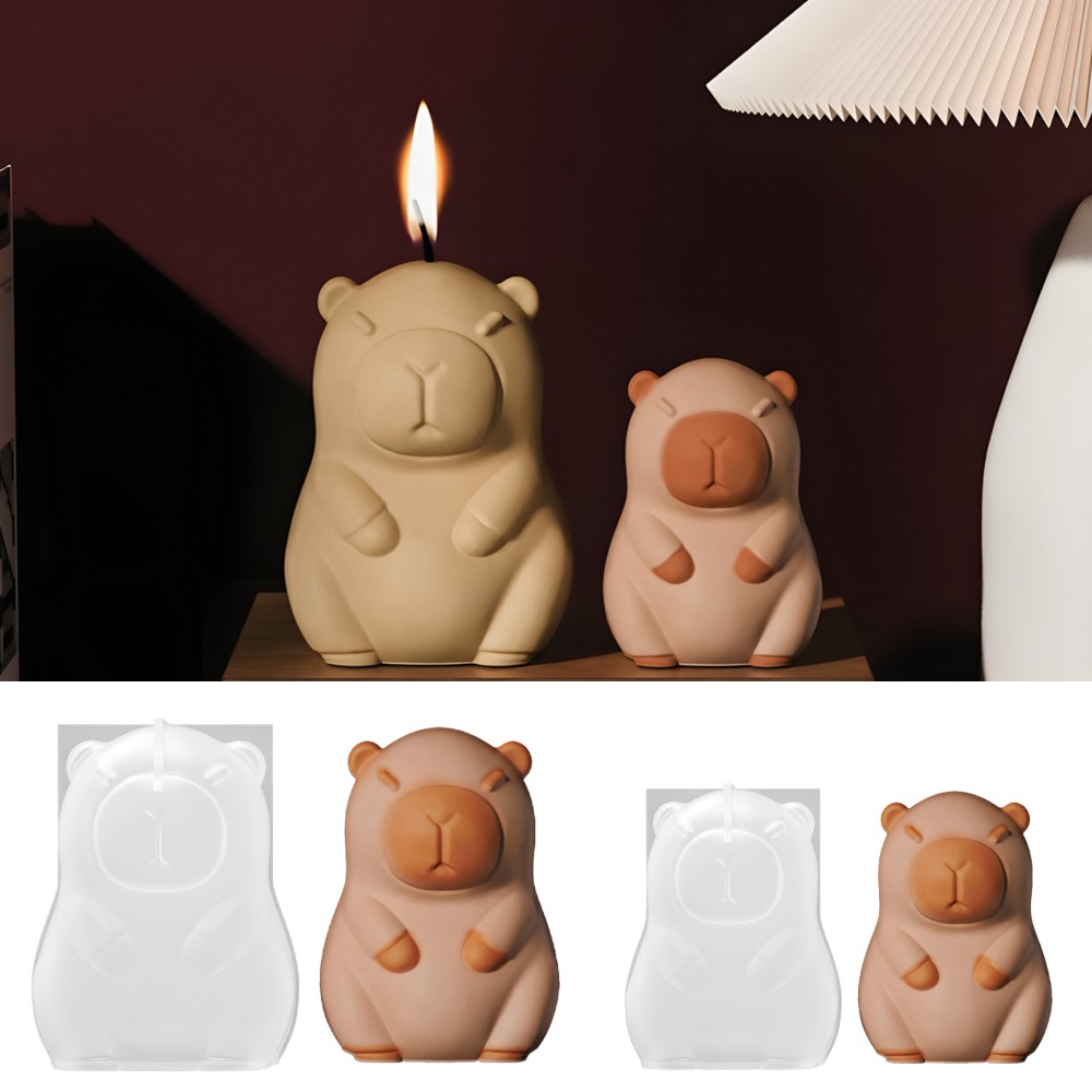 Candle Supplies Shop - Bougie parfumée Capybara debout, moule en