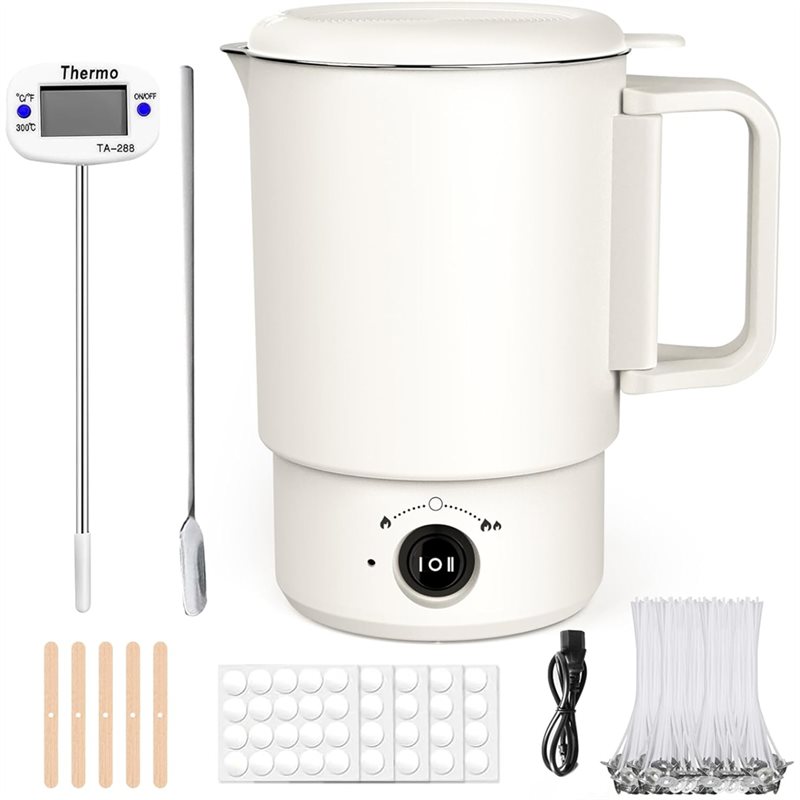 Candle Supplies Kit - Kit de pot à cire électrique