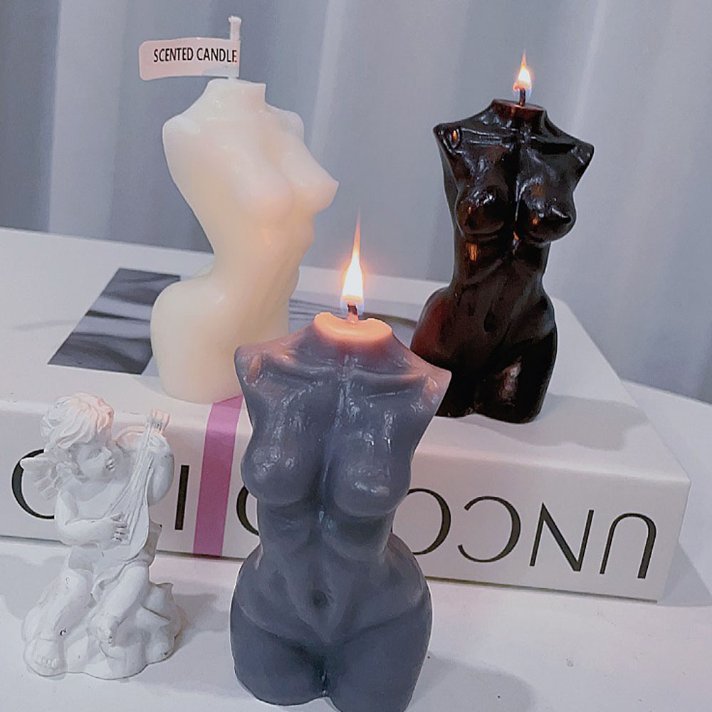 Candle Supplies Free Shipping - Bougie parfumée en forme de torse