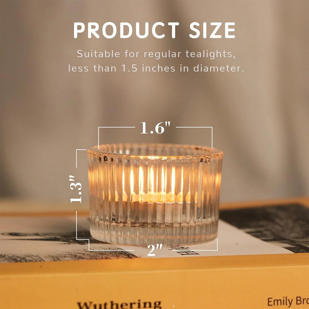 6/12 pièces de porte-bougies t - Candle Glass Supplies avis et prix