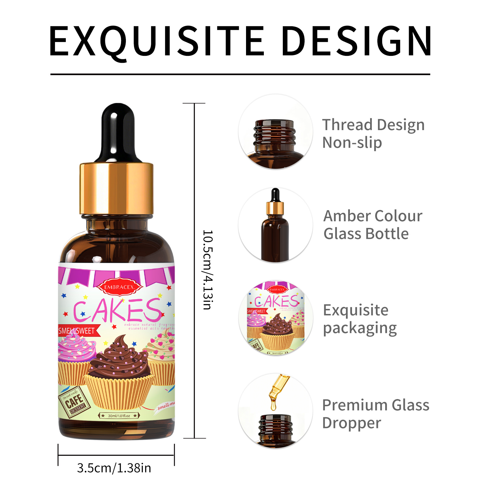 Huile essentielle Cakes de 30m - Candle Supplies Essential Oils avis et prix