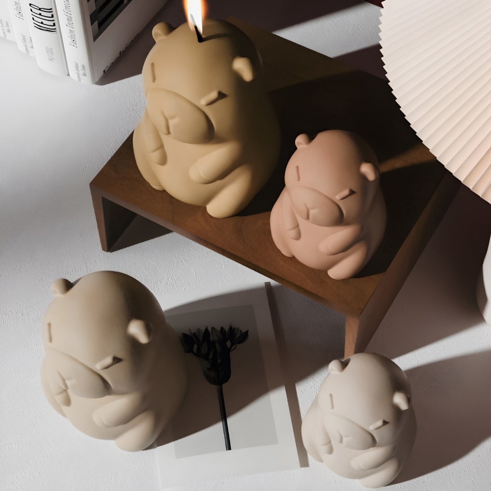 Bougie parfumée Capybara debou - Candle Supplies Shop avis et prix