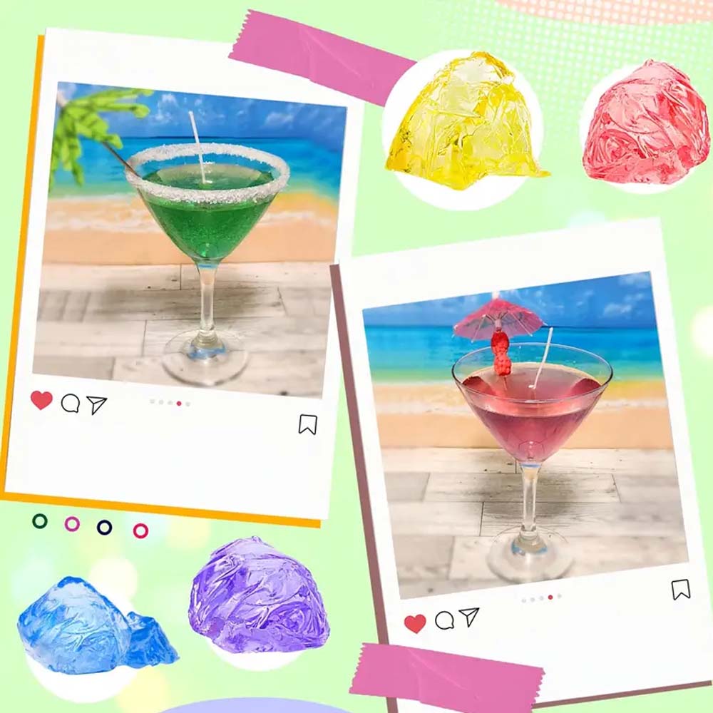 Cire de gelée en Gel transpare - Candle Supplies Kit avis et prix