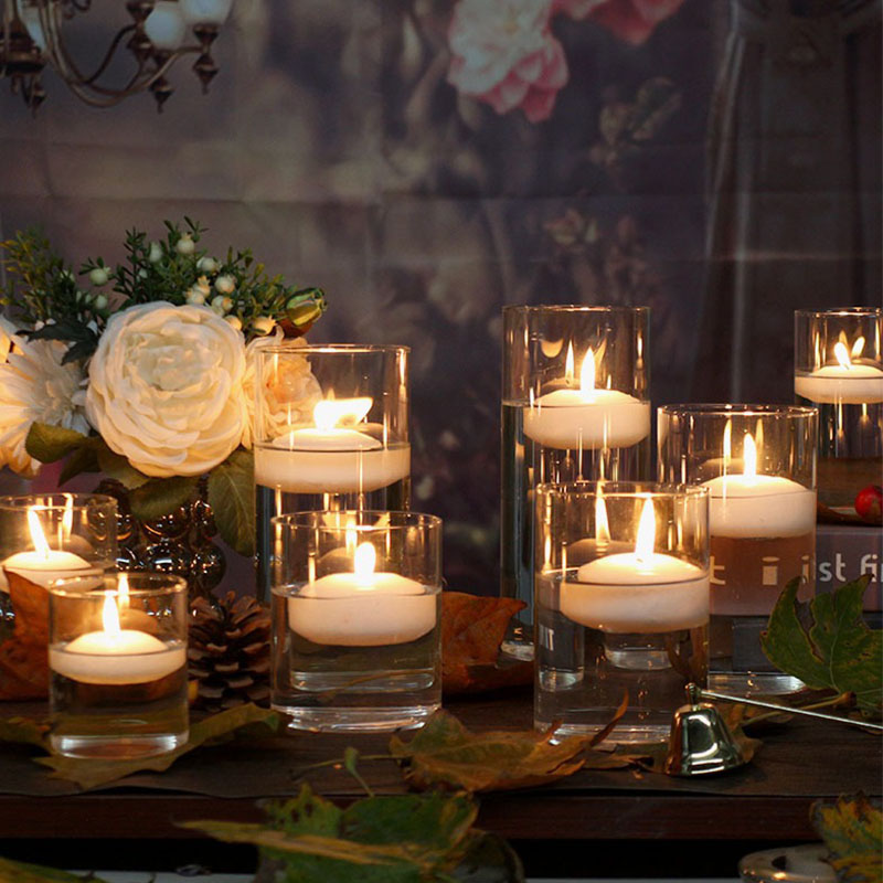 Bougeoir cylindrique en verre  - Candle Glass Supplies avis et prix