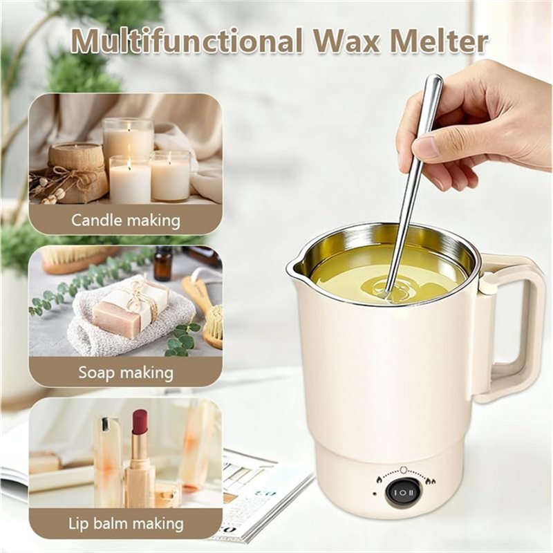 Kit de pot à cire électrique A - Candle Supplies Kit avis et prix