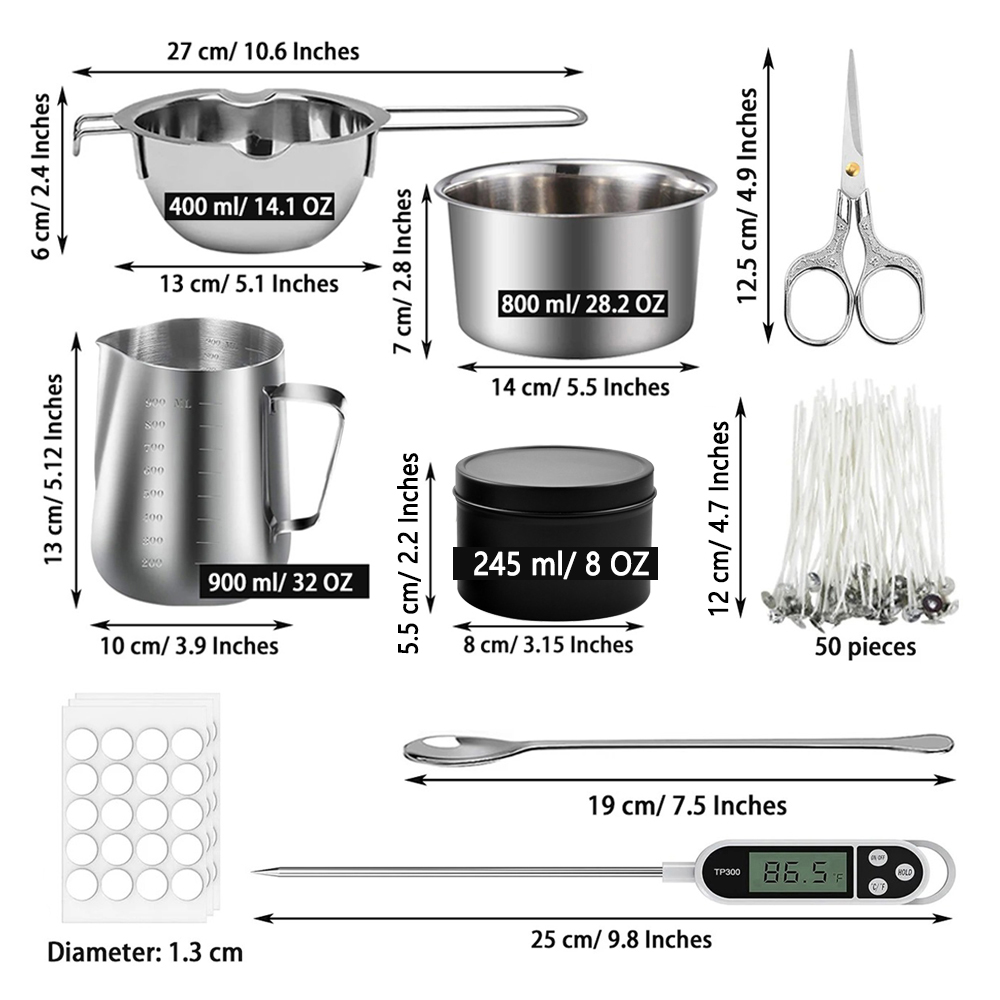 Glintmos Kit de fabrication de - Candle Supplies Kit avis et prix