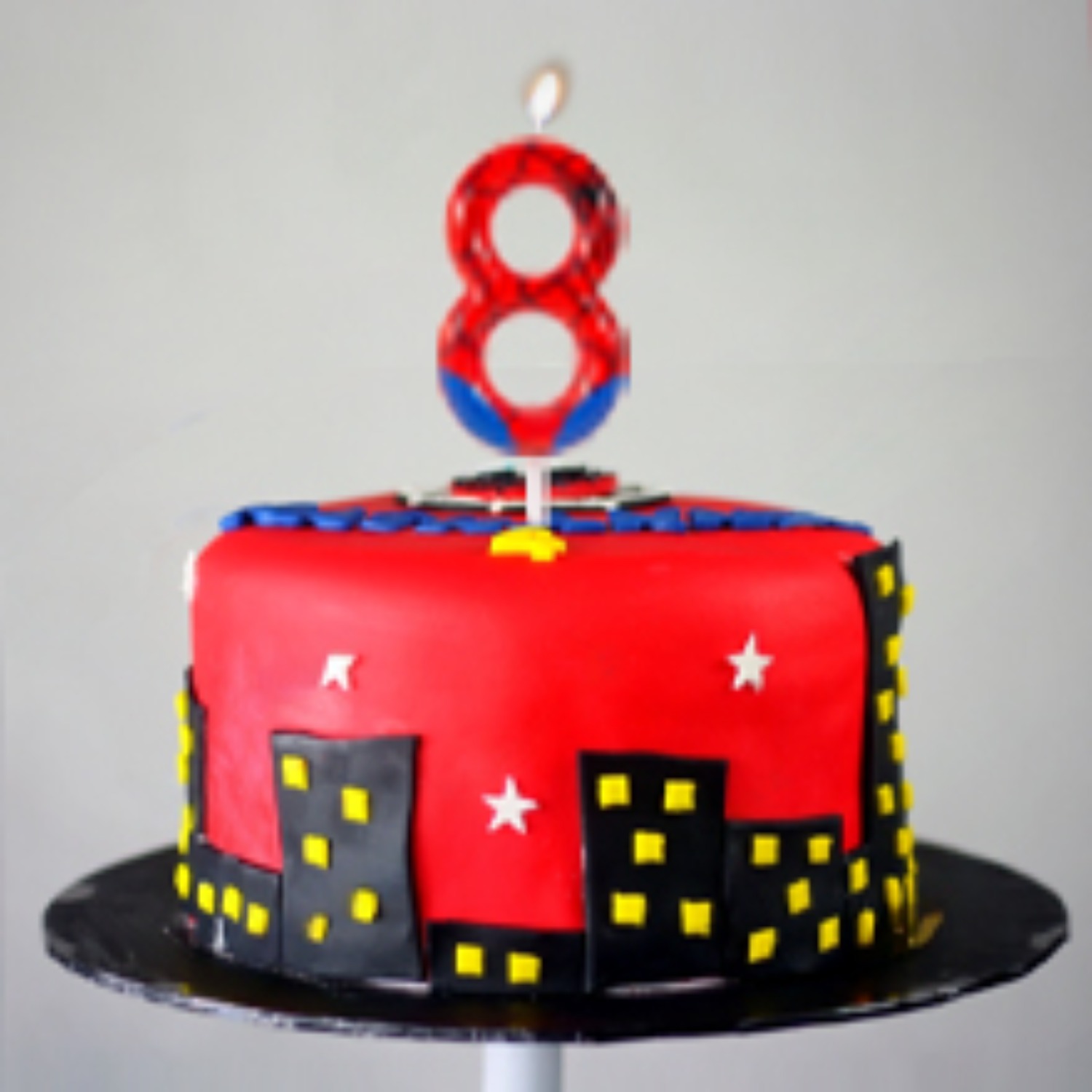 Bougies d'anniversaire Spider  - Candle Supplies Free Shipping avis et prix