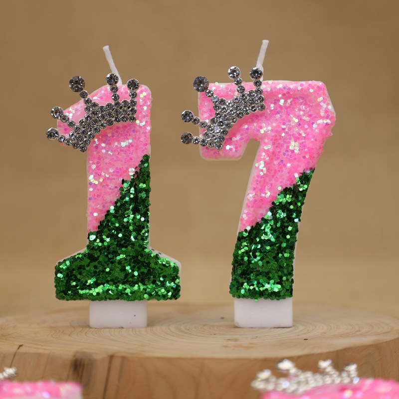 Bougie d'anniversaire scintill - Candle Supplies Free Shipping avis et prix