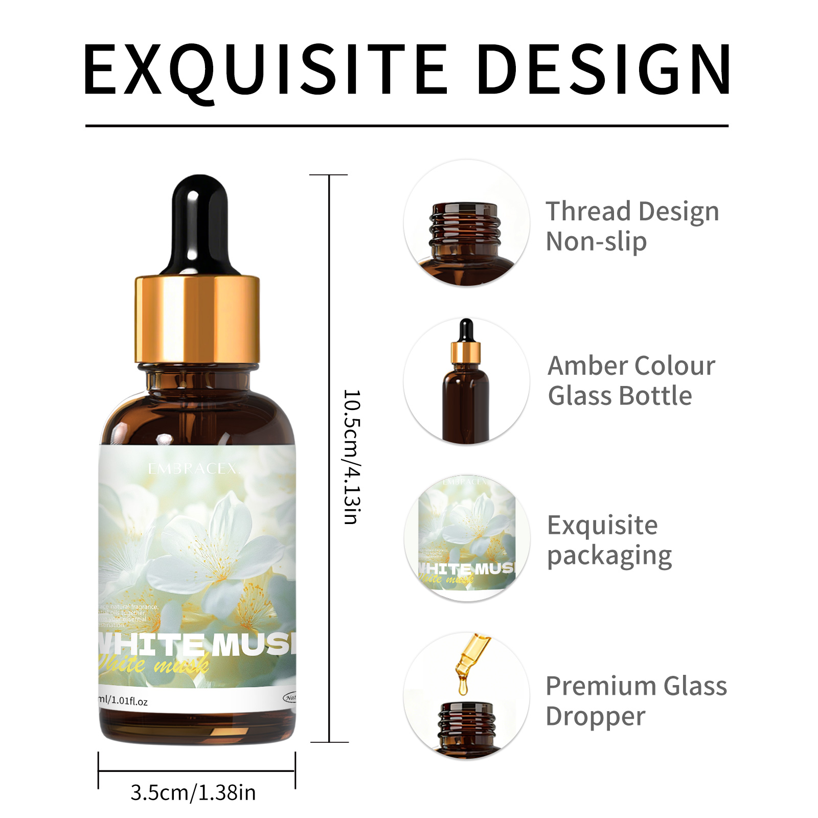 Huile essentielle de musc blan - Candle Supplies Essential Oils avis et prix